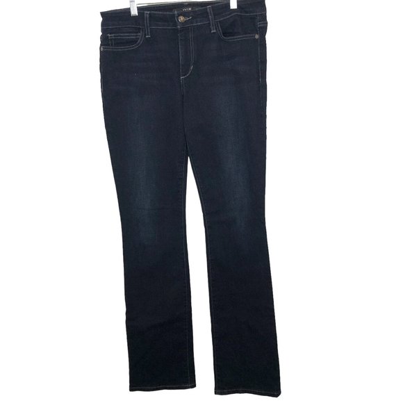 Joes Jeans Slim Fit Mini Boot Pascale Size 30 Dark Wash  Inseam 34 - Picture 1 of 6